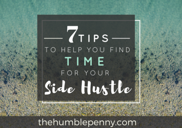 7 Tips to help you find time for your side hustle