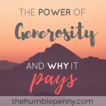 The Power of Generosity and Why It Pays