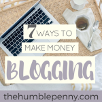 7 Ways To Make Money Blogging
