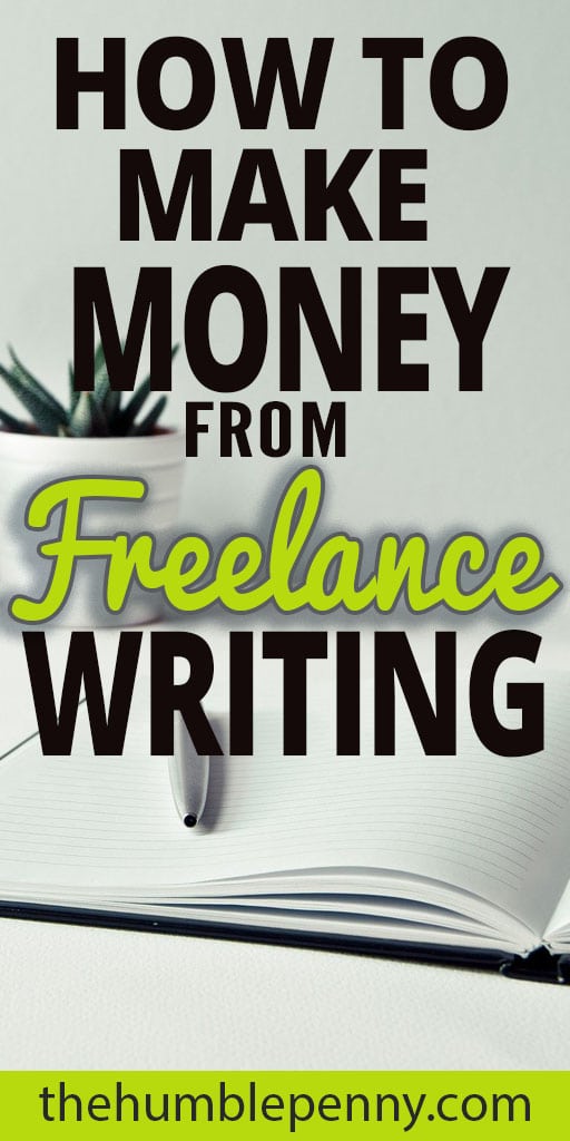how to make money from freelance writing