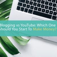 youtube vs blogging blog vs vlog