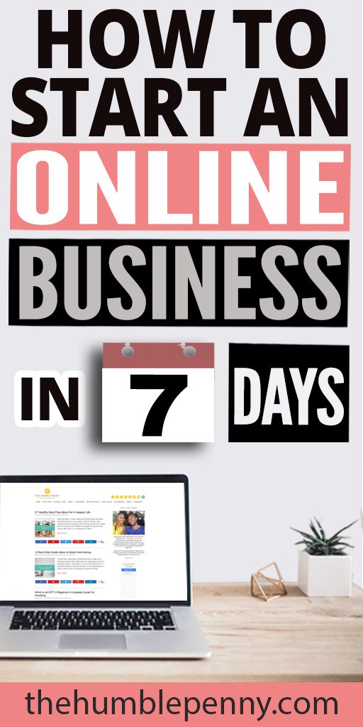 How To Start An Online Business In 7-DAYS